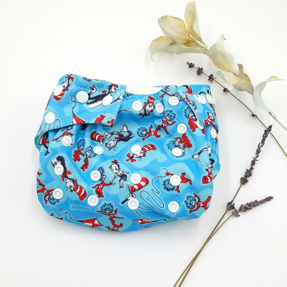 OS Dr. Seuss by Bumkins Cloth Diaper